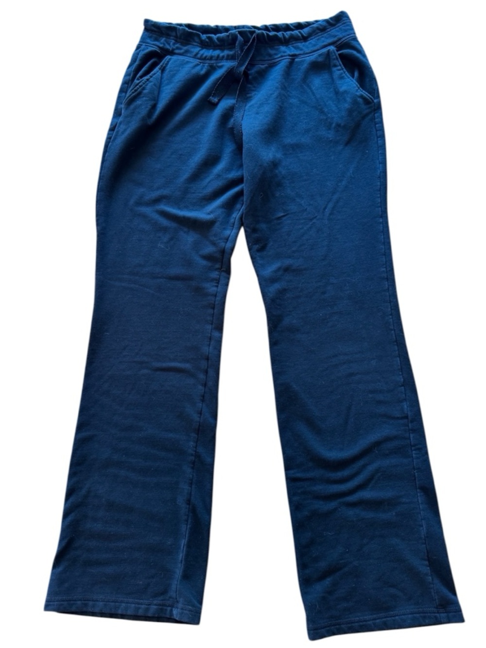GreenTea Black Pull-On Drawstring Sweatpants XL